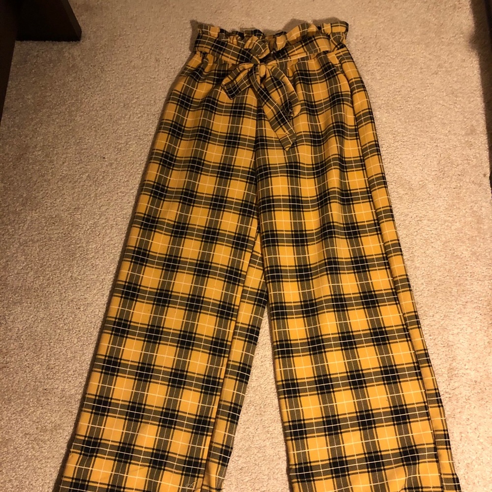 plaid pants